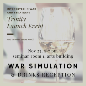 TRINITY Launch Event @ Seminar Room 1, Arts Building